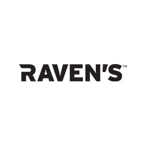Ravens progressive matrices logo in black on a white background